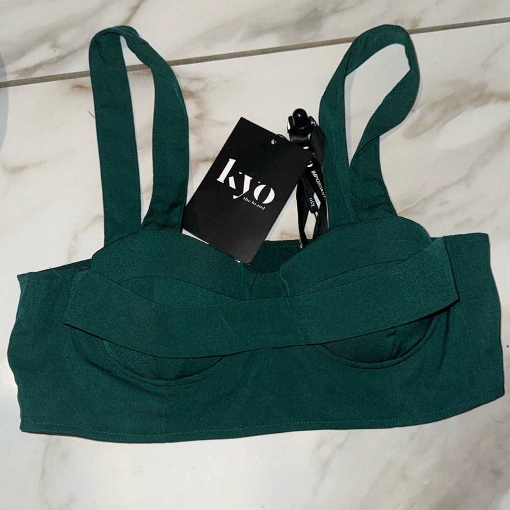 Women's Green Bralette